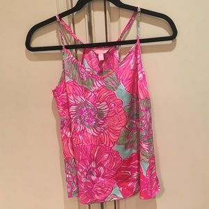 NWOT lilly Pulitzer silk tank size M